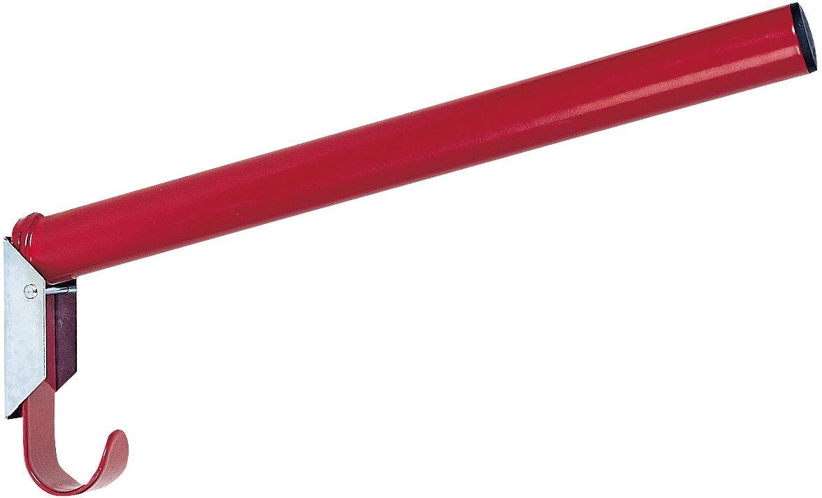 KERBL Klappbarer Sattelhalter, rund, rot
