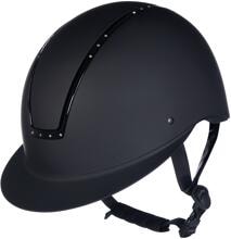HKM Lady Shield Diamond riding helmet, black, L