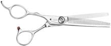 GEIB Gator left-hand modelling scissors, 40 teeth, 16.5cm