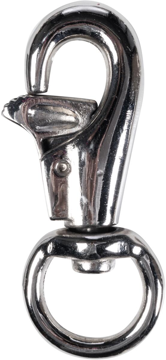 HKM Boltsnap Karabinerhaken, silber