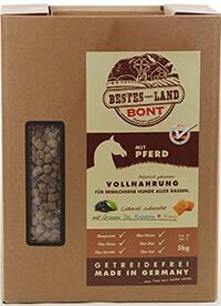 Bont Bestes Land Dog | mit Pferd | Hundetrockenfutter PetPoint Charly