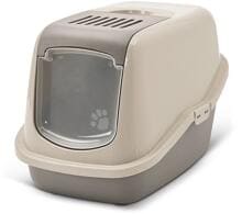 Nestor Happy Planet Katzentoilette, grau, 56x39x39cm