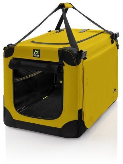 Maelson Soft Kennel Hundebox, gelb, 52x33x33cm