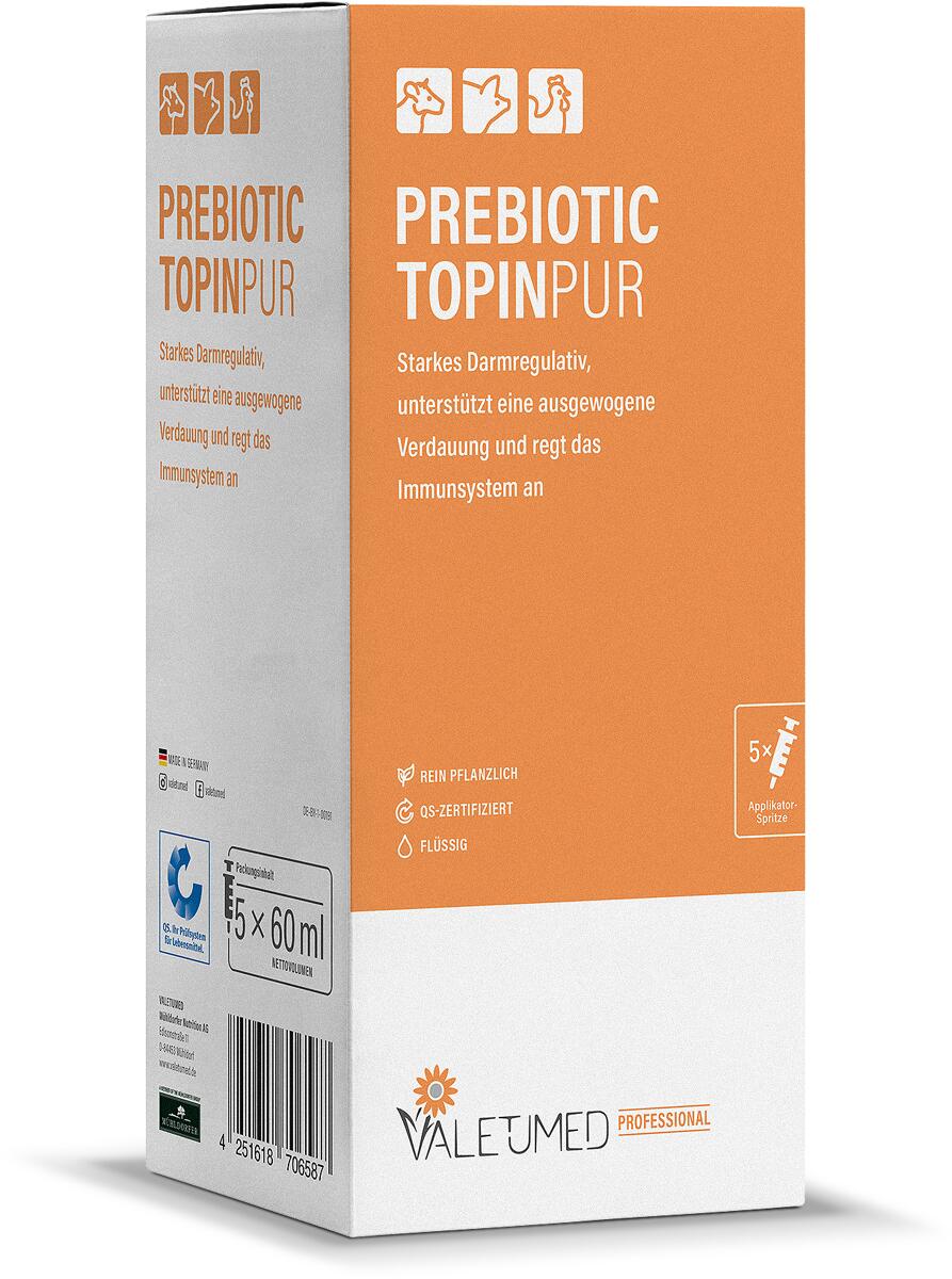 Valetumed Prebiotic TopinPur Nutztier Konzentrat, 5x60ml