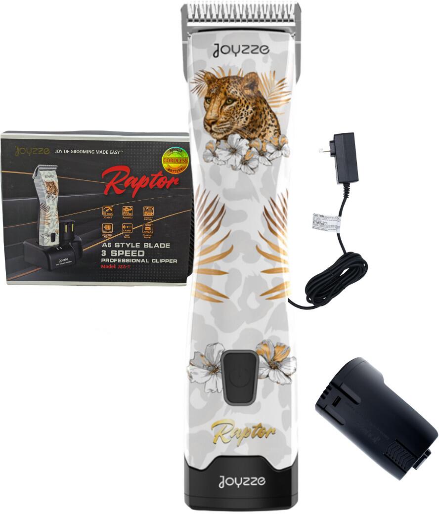 Joyzze Raptor Schermaschine, 2 Akkus