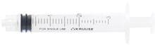Siringa monouso KRUUSE, a 3 componenti, Luer Lock, 2-3 ml, 100 pezzi