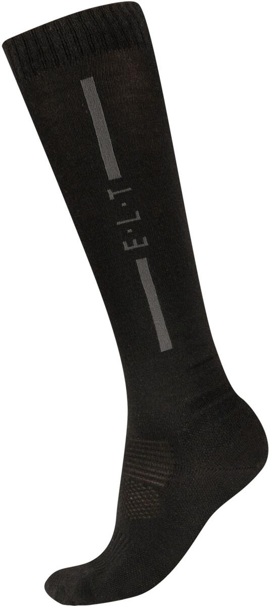 ELT Merino Reitsocken, schwarz, L
