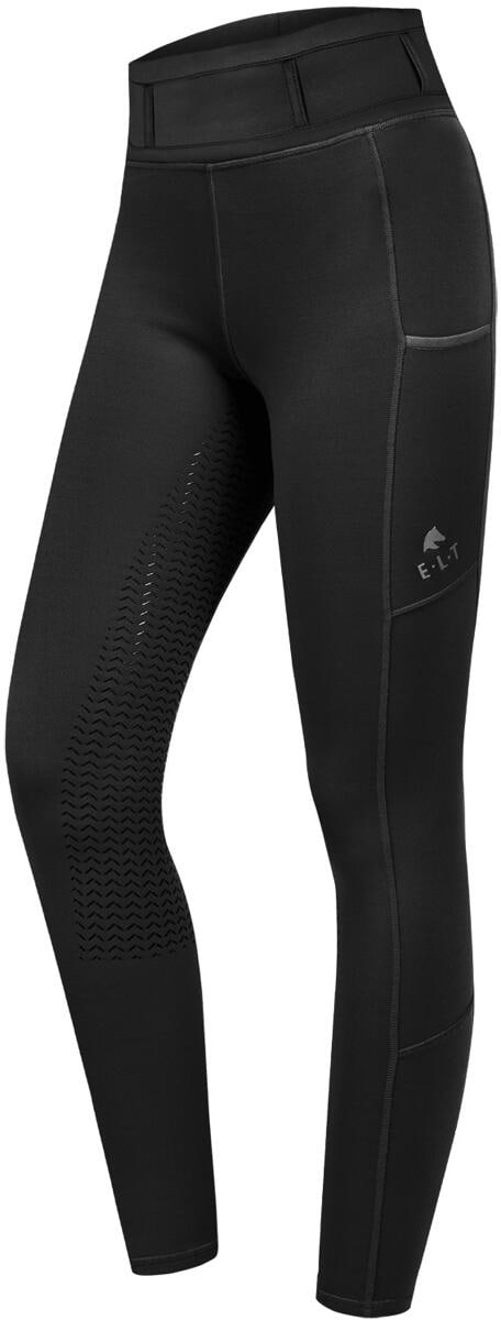 ELT Ella Kinder Reitleggings, schwarz, 140