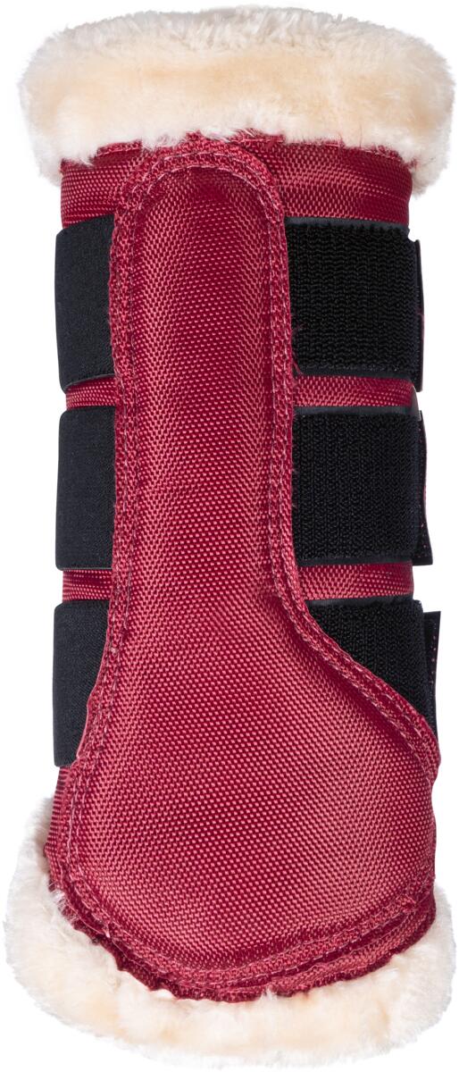 HKM Comfort Gamaschen, 1680D, weinrot, XL