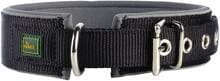 Collare HUNTER in neoprene riflettente, nero/grigio, taglia M, 50 cm