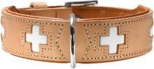 Collare HUNTER Swiss, naturale/beige, XS-S, 37 cm