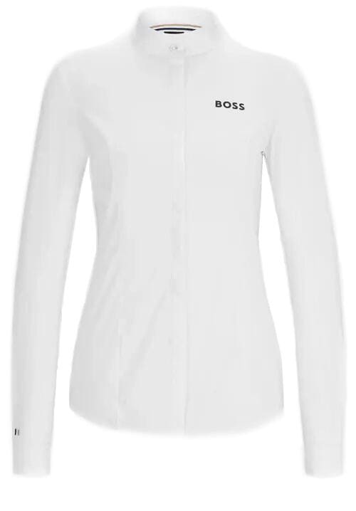 BOSS Equestrian Emma Turnierbluse, weiß, Gr. XS