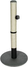 KERBL Pet Opal Pro scratching post, grey/black, 40x40x80cm
