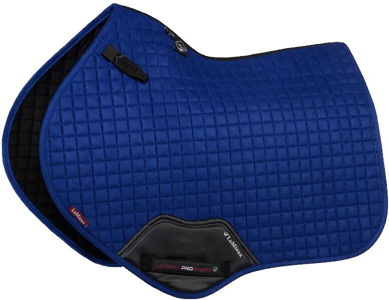 LeMieux Suede Close Contact Schabracke, L, benetton blue