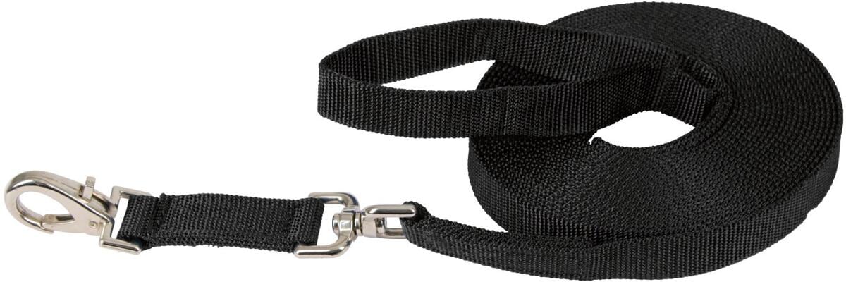 Covalliero Longierleine, 7,5m, schwarz