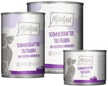 Mjamjam Nassfutter mit Truthahn & Möhrchen