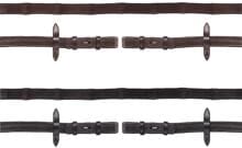 Redini Schockemöhle SP Durasoft Grip con gancio per briglie, WB