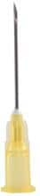 KRUUSE cannula monouso, gialla, 0,9x25 mm, 20Gx1, 100 pezzi