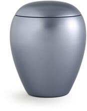Urna per animali in ceramica Völsing, grigio acciaio madreperla, 2,8 L
