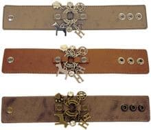 Happy House bracelet, wide, 22.5x4cm