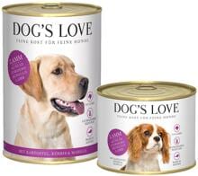 DOGS LOVE Adult Nassfutter mit Lamm