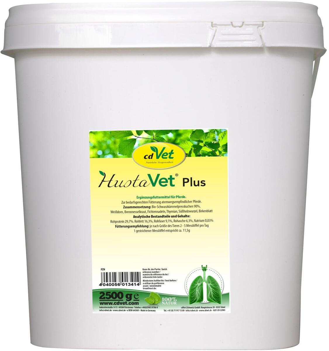 cdVet HustaVet plus Ergänzungsfutter, 2,5kg