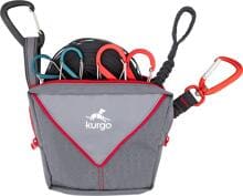 Kurgo Ridgeline Tie Out Camping Zip Line, grau