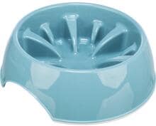 Ciotola Trixie per alimentazione lenta, plastica/TPR, 0,8L/ø20cm, colori assortiti