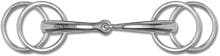 Briglia di guida Waldhausen, 4 anelli, acciaio inox