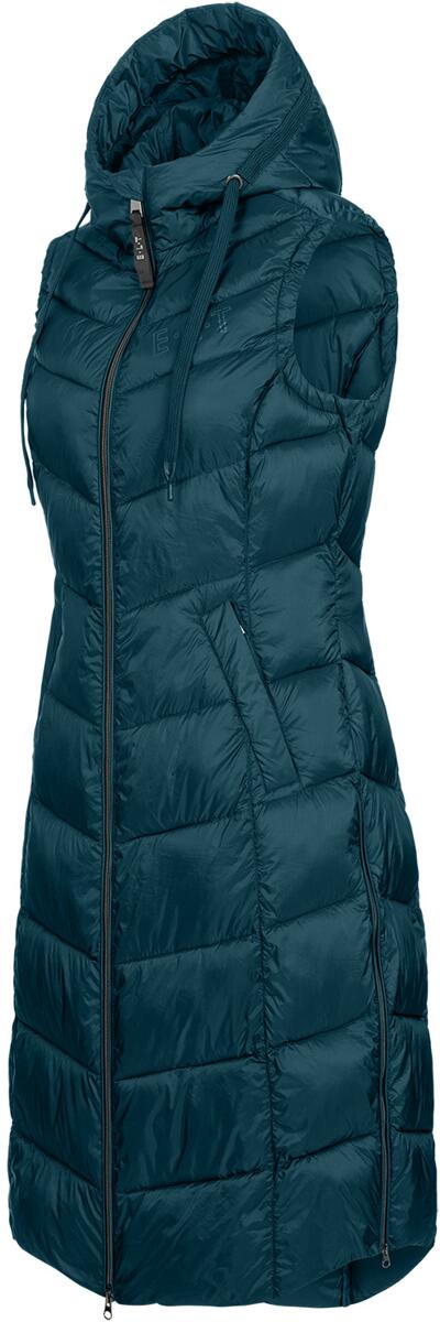 ELT Ostende Lightweight Longweste, petrolblau, XS