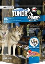 Tundra Dog Active & Vital | mit Ente, Lachs & Wild | 100 g Hundesnacks