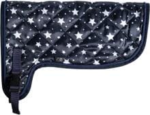 HKM Hobby Horsing Print Blanket, navy con motivo a stella