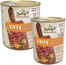 Bettys Landhausküche Nassfutter mit Ente & Amaranth