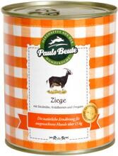 Pauls Beute Adult Large Breed Nassfutter mit Ziege, 6x800g