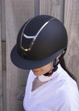 EQUITHÈME Airy L Riding Helmet, light blue/black, M, 56–58
