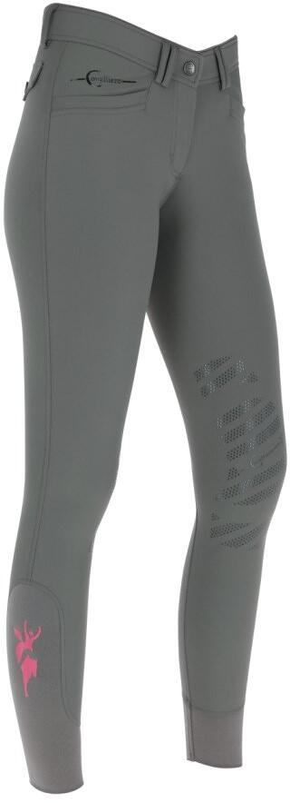 Covalliero Janne x PinkRibbon Reithose, graphit, Gr. 38