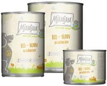 Mjamjam BIO Nassfutter mit Huhn & Möhrchen