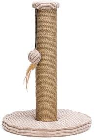 Designed by Lotte Ribbed Kratzbaum, rosa, 35x35x50cm