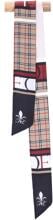 Fior Da Liso London B Sciarpa a fascia Twilly, a quadri