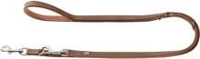 Guinzaglio HUNTER Porto, regolabile, tabacco/cognac, 20 mm/200 cm