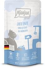 Mjamjam Quetschie Katzenfutter Ente Pur