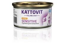Kattovit Diet Sensitive Nassfutter mit Huhn, 12x85g