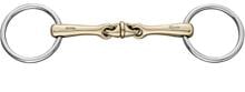 Briglia Sprenger WH Ultra, a doppia articolazione, Sensogan, elemento a rotella, 15 cm