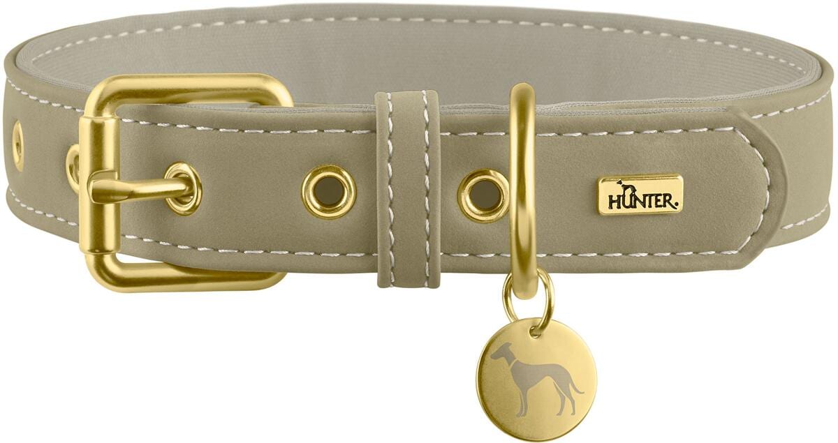 HUNTER Malibu Halsband, Kunststoff, salbeigrün, 40