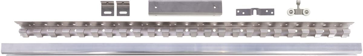 KERBL Erweiterungsset für Befestigungssystem, 1m/0,5m