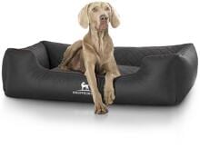 Knuffelwuff Madison orthopädisches Hundebett, 105x75cm, schwarz