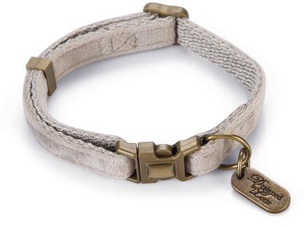 Designed by Lotte Velura Katzenhalsband, 20-30x1cm, grau