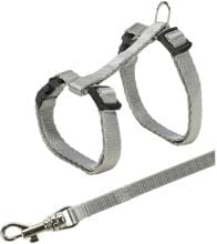 Trixie Junior kitten harness with lead, 19-31cm/8mm, 1.20m, assorted colours