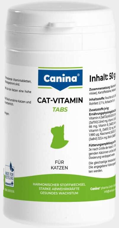 Canina Cat-Vitamin Tabs, 50g