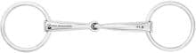 Snaffle ad acqua per pony Waldhausen, singolo rotto, acciaio inossidabile, anello 5cm, 14mm/10,5cm